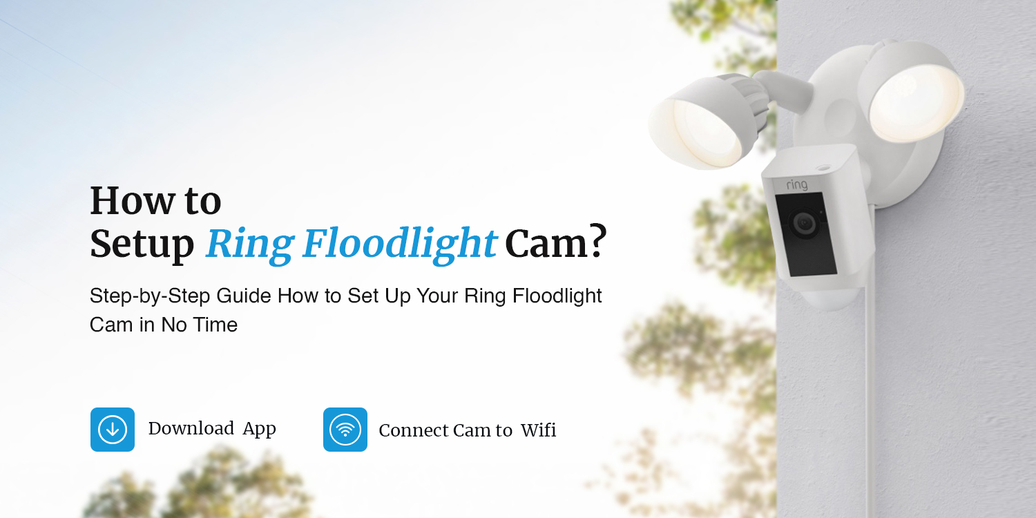 Ring Floodlight Camera Installation